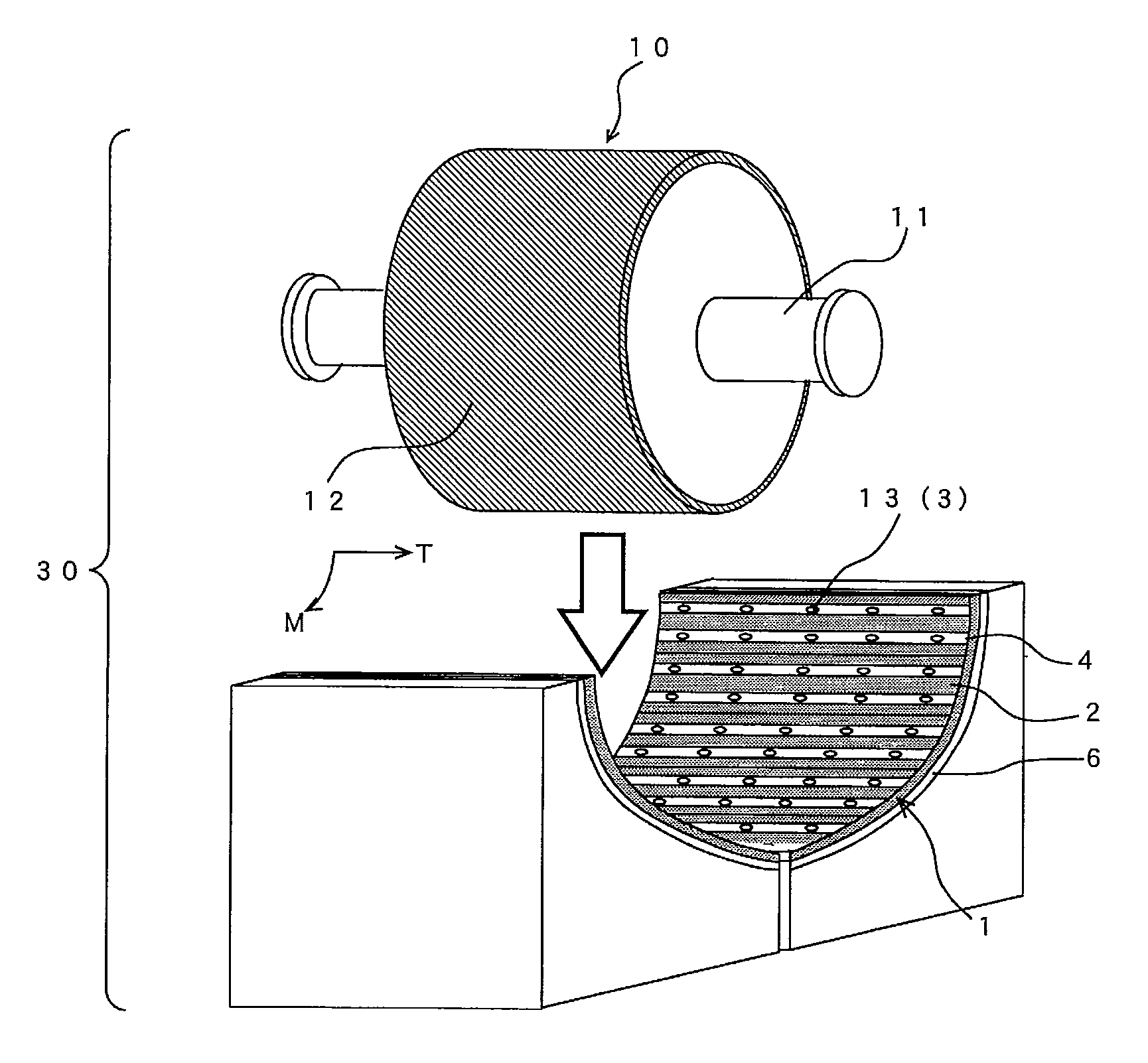 Production apparatus for electro-deposited metal foil, production method of thin plate insoluble metal electrode used in production apparatus for electro-deposited metal foil, and electro-deposited metal foil produced by using production apparatus for electro-deposited metal foil