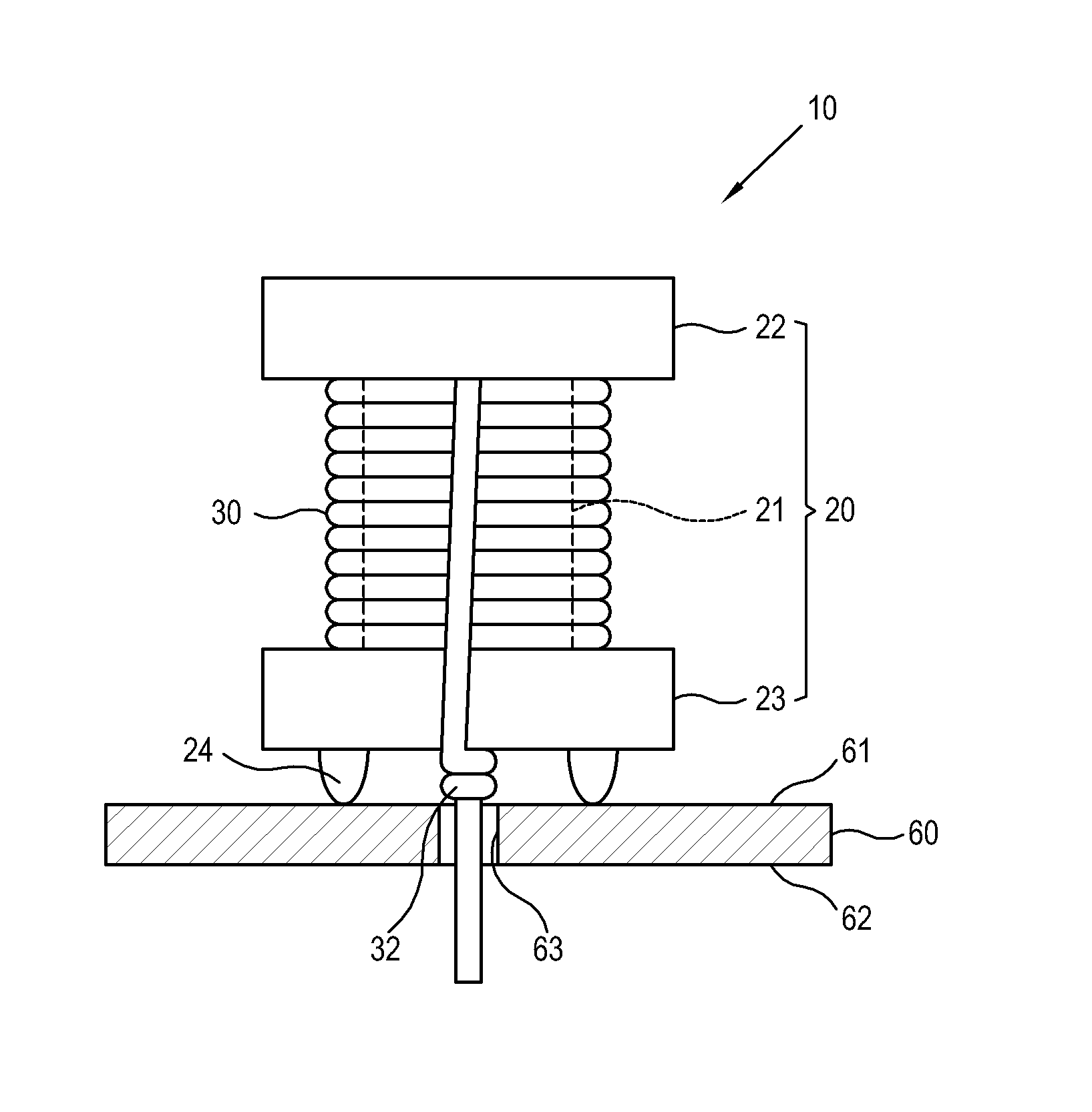 Inductor and display apparatus including the same