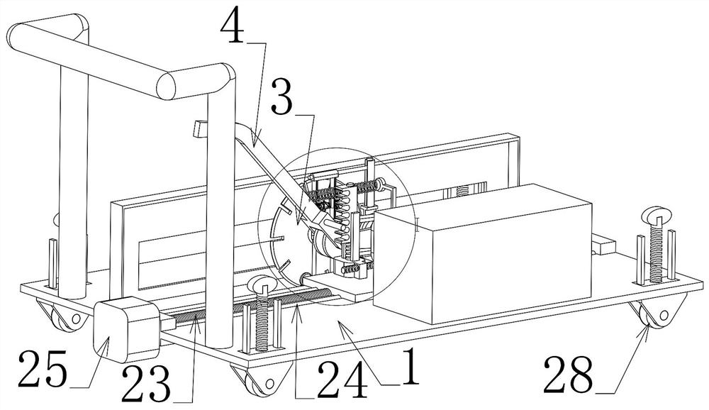 Pavement notch forming device for asphalt pavement