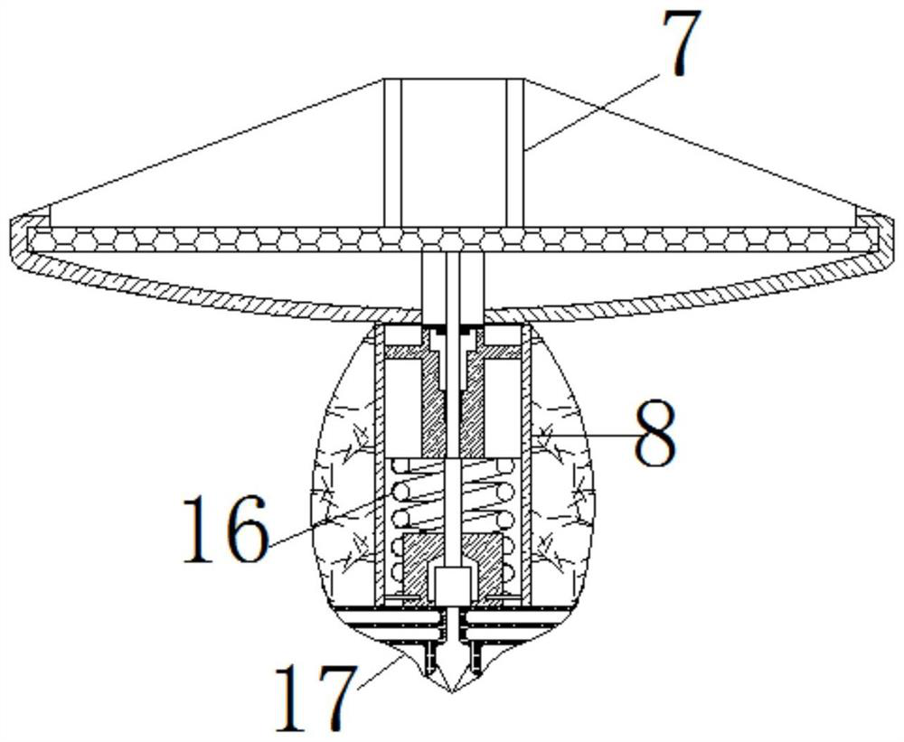 Wet etching equipment of antenna baseband for interphone