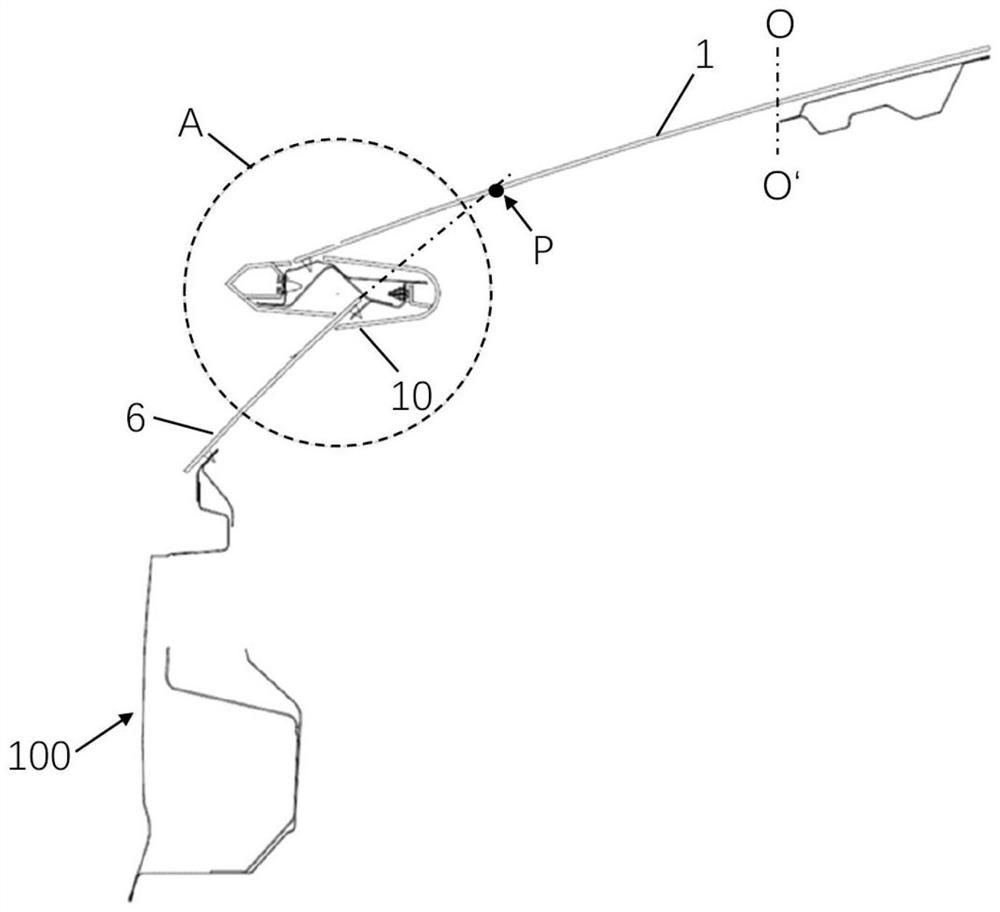 Back door assembly and vehicle