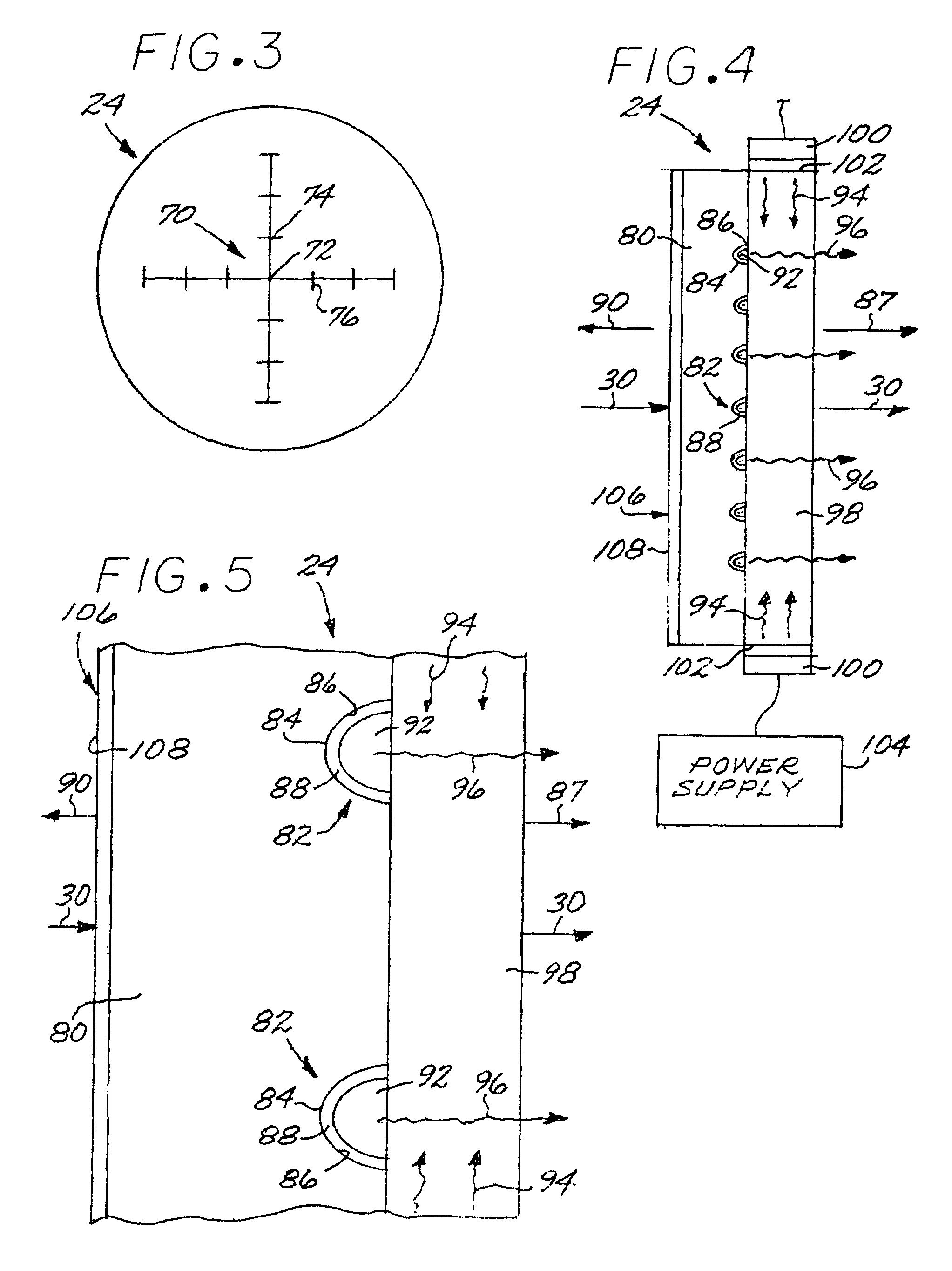 Optical sight having obscured reticle illumination