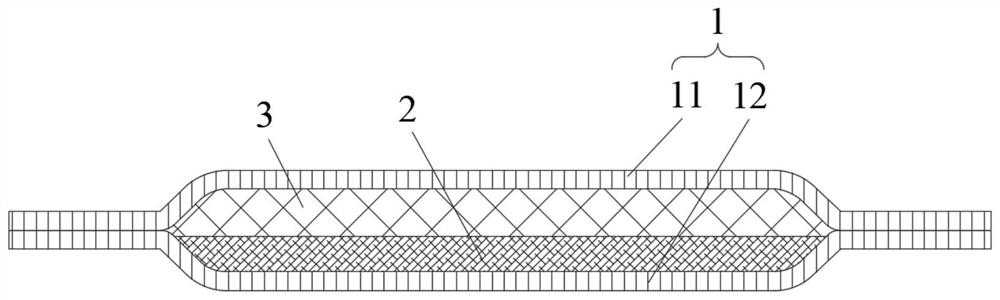 Processing technology of flexible vapor chamber and flexible vapor chamber