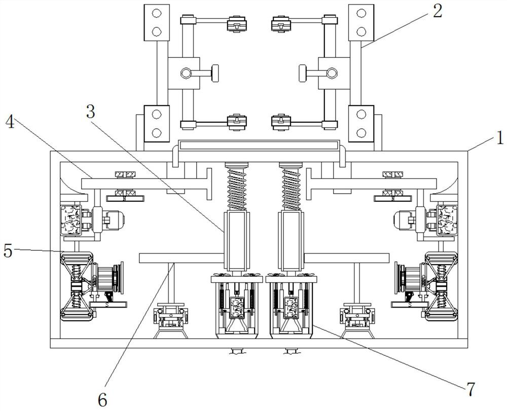 Display screen support for cleaning display screen by utilizing electrostatic characteristics