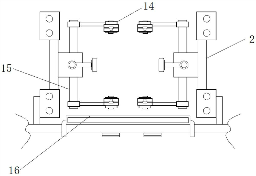 Display screen support for cleaning display screen by utilizing electrostatic characteristics