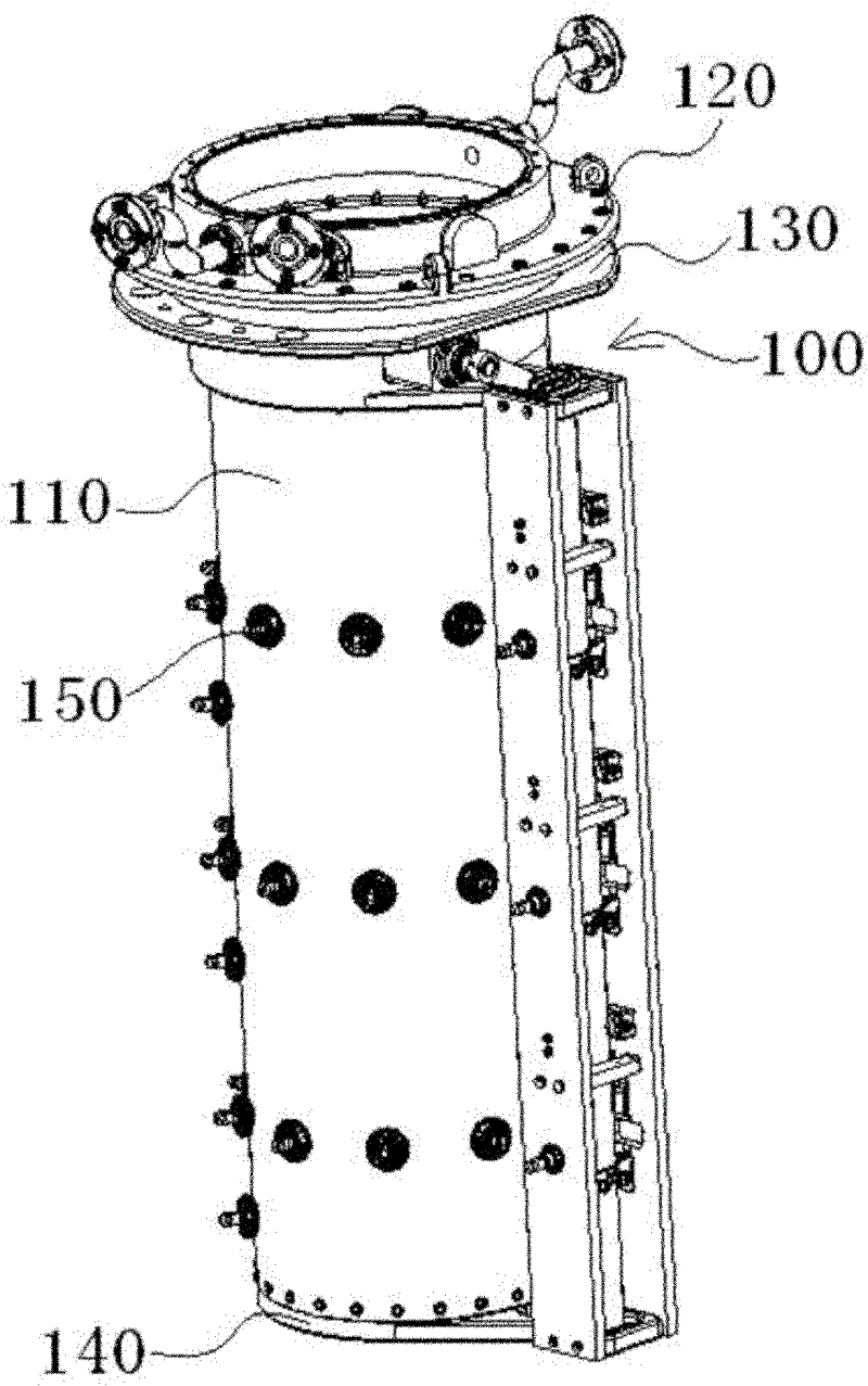 Integrated plug-pull combined type vacuum on-load tap changer