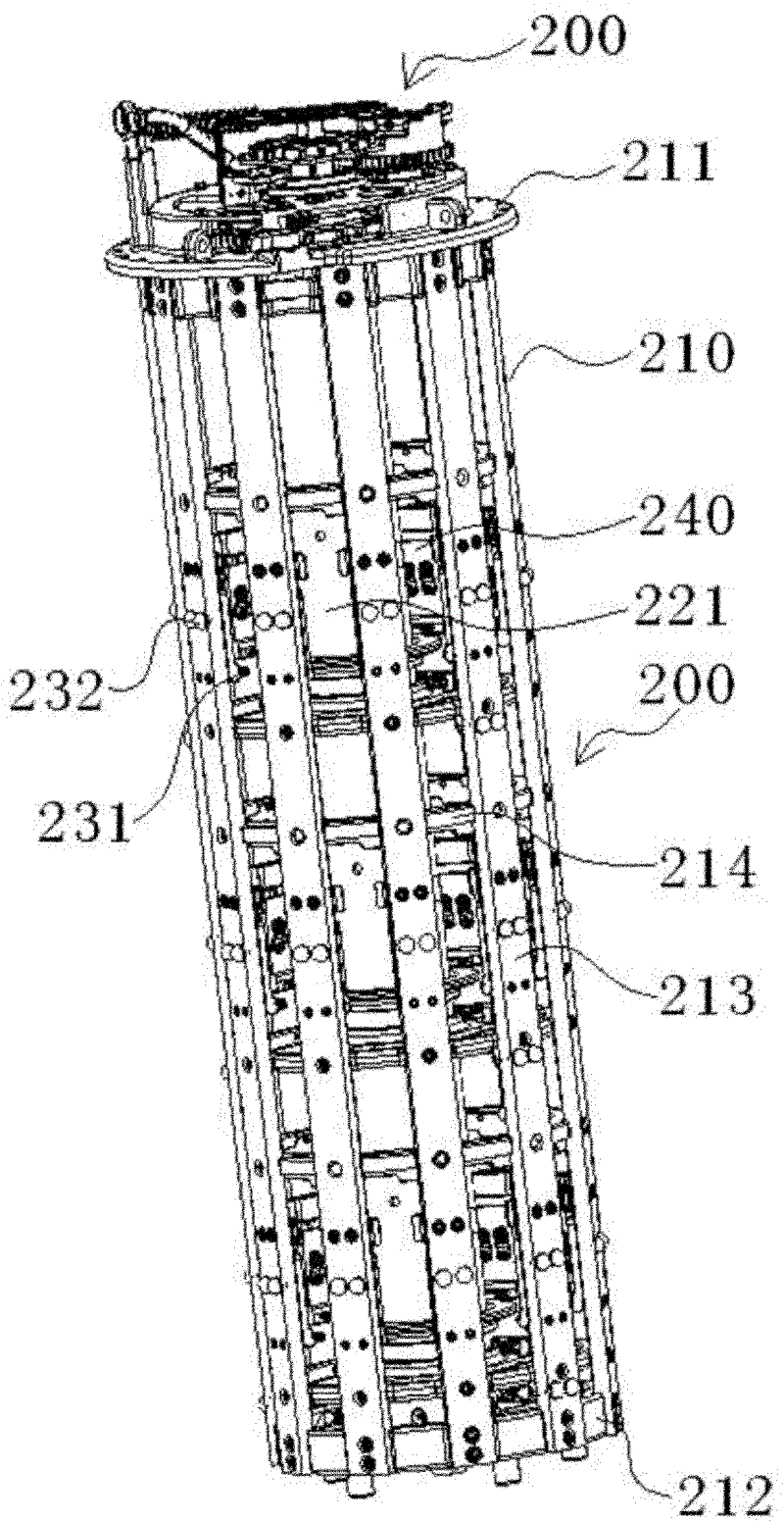 Integrated plug-pull combined type vacuum on-load tap changer