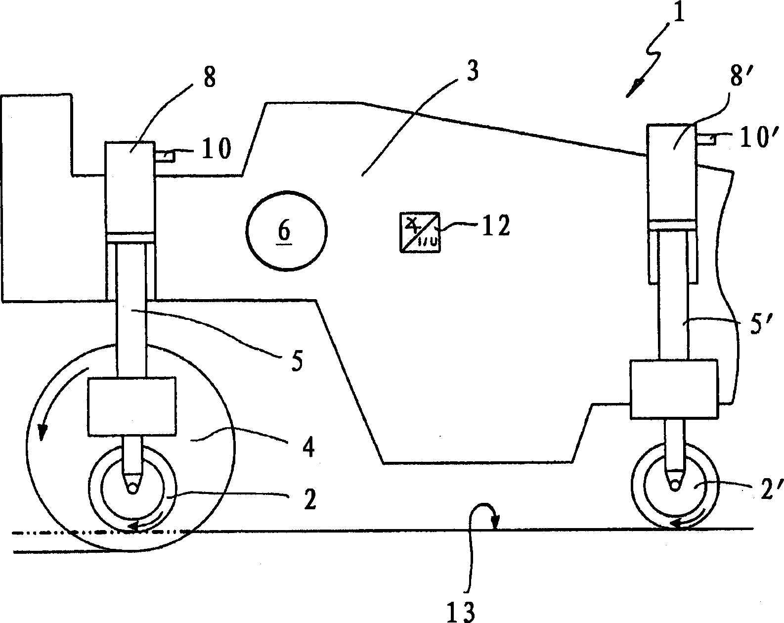 Apparatus for processing ground surfaces