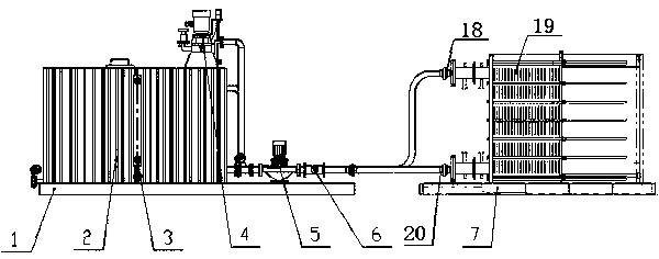 Full-automatic pressing equipment and pressing method for detachable plate heat exchanger