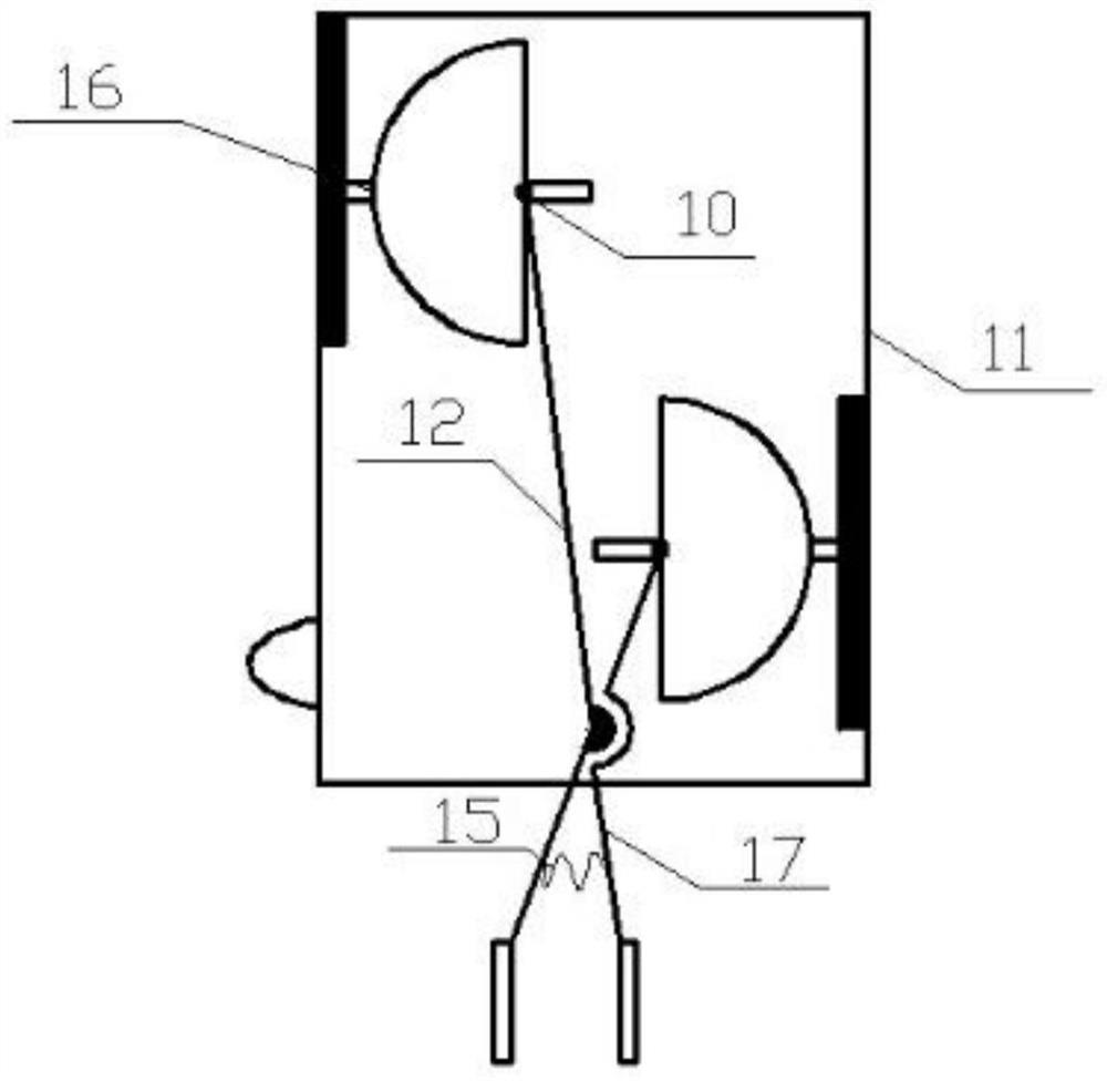 A self-rescue slow-down device