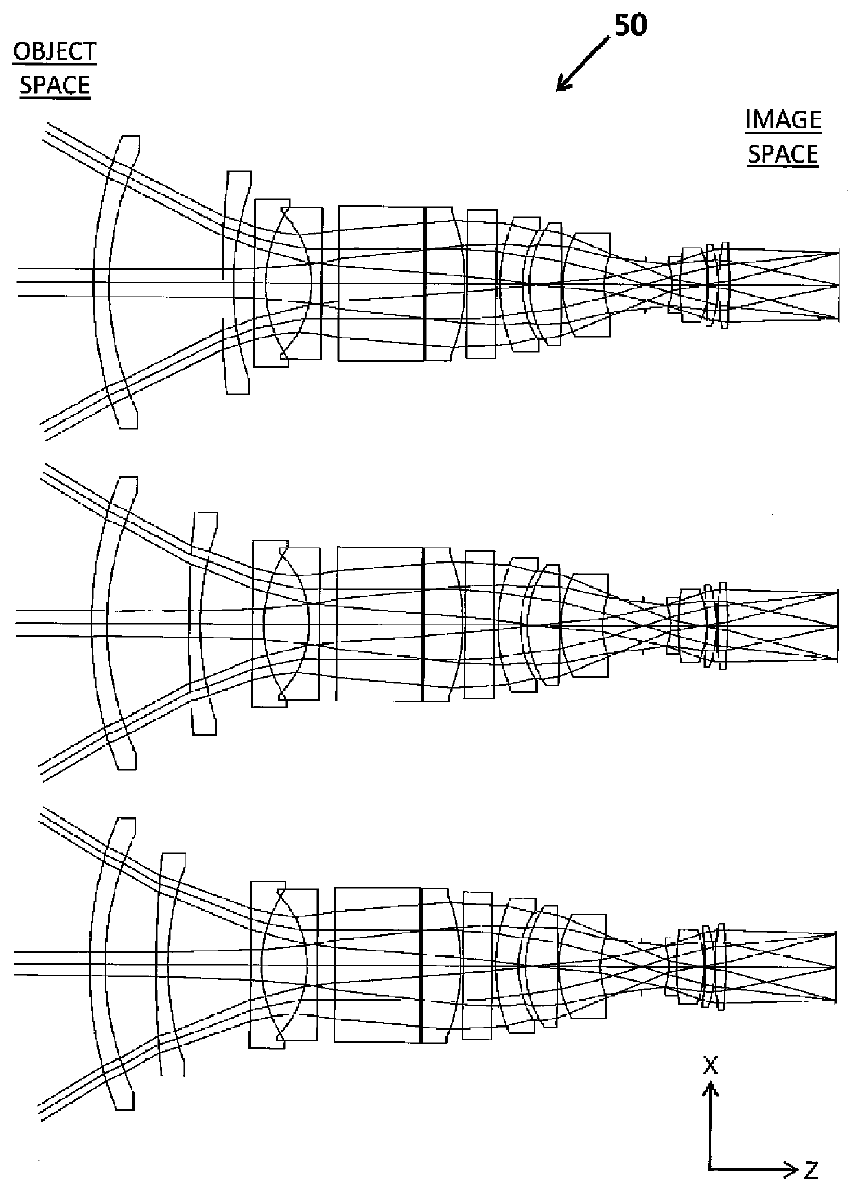 Anamorphic objective lens