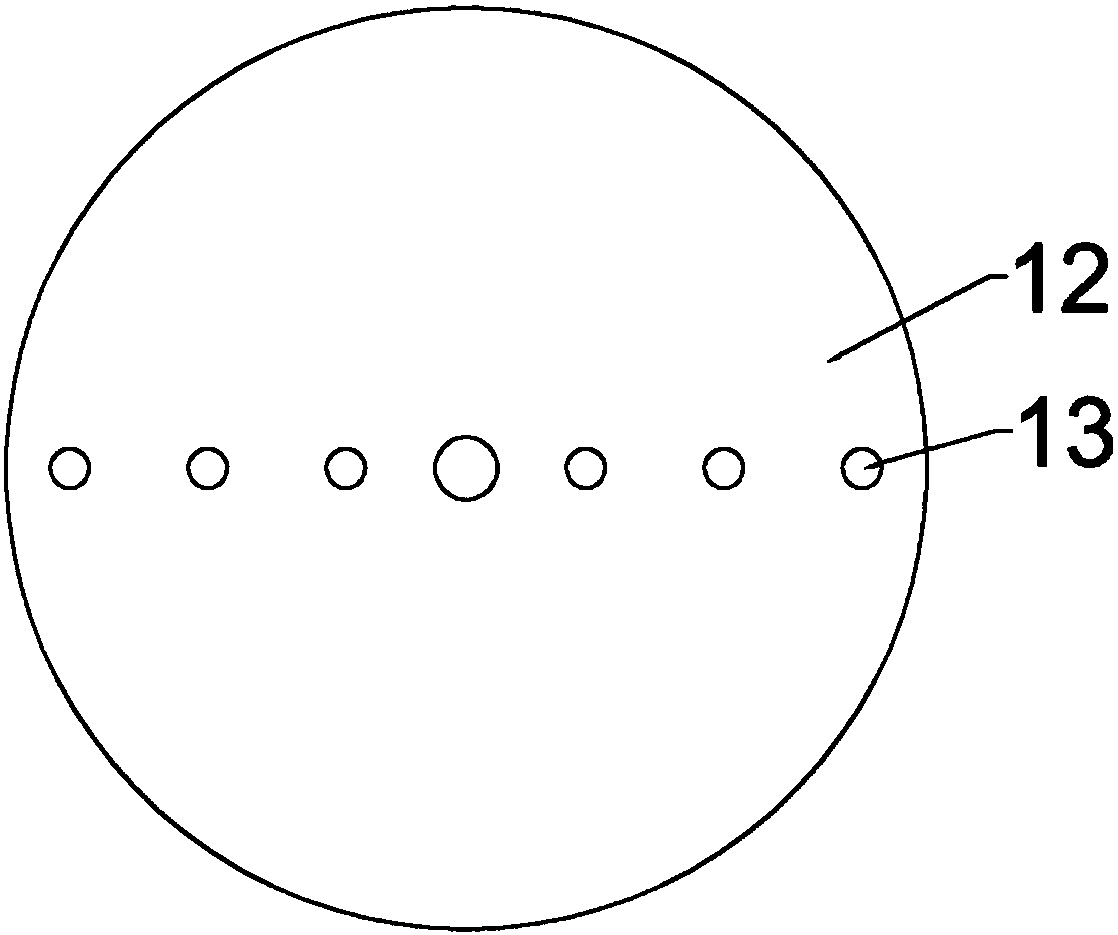 Chemical raw material processing reaction device