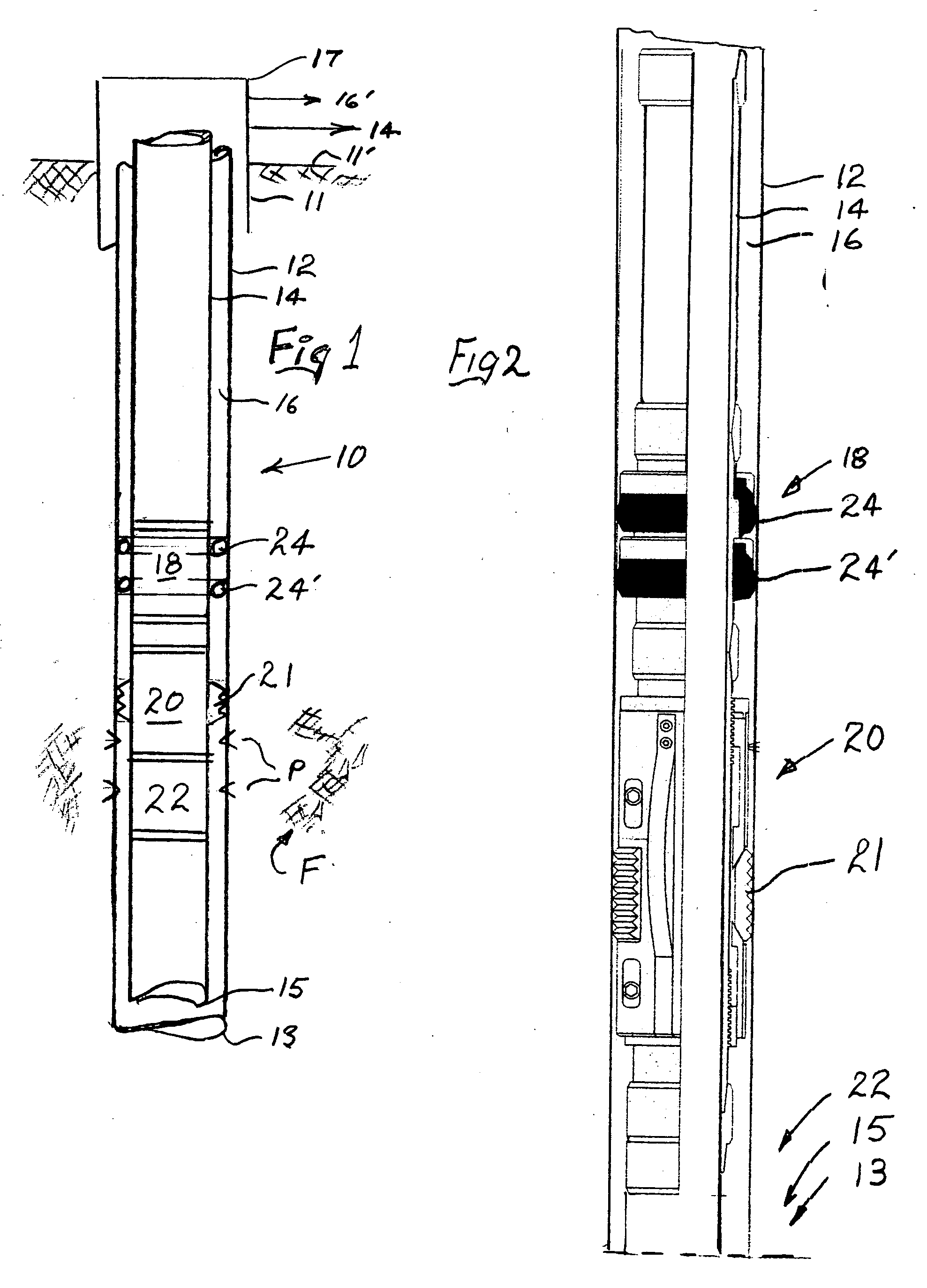 Rotational set well packer device