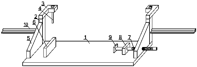 Device for assisting in assembling supporting lug in automobile assembling process