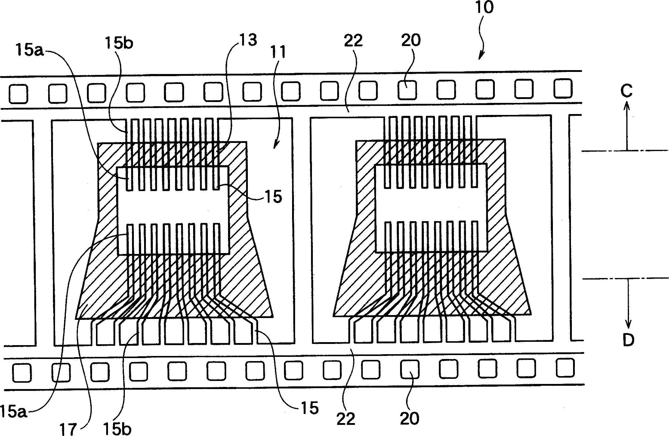 Plating machine and process for producing film carrier tapes for mounting electronic parts