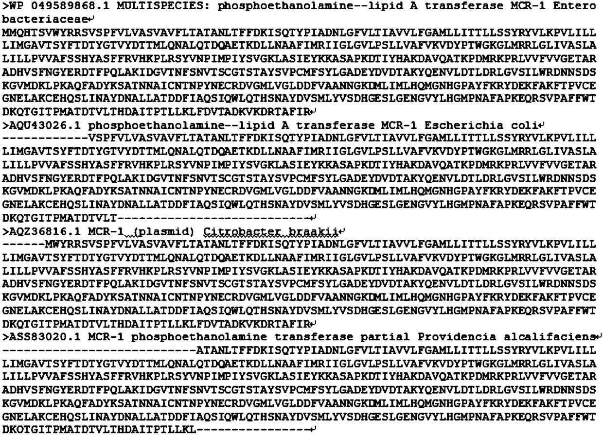 Method for constructing antibiotic resistance genbank