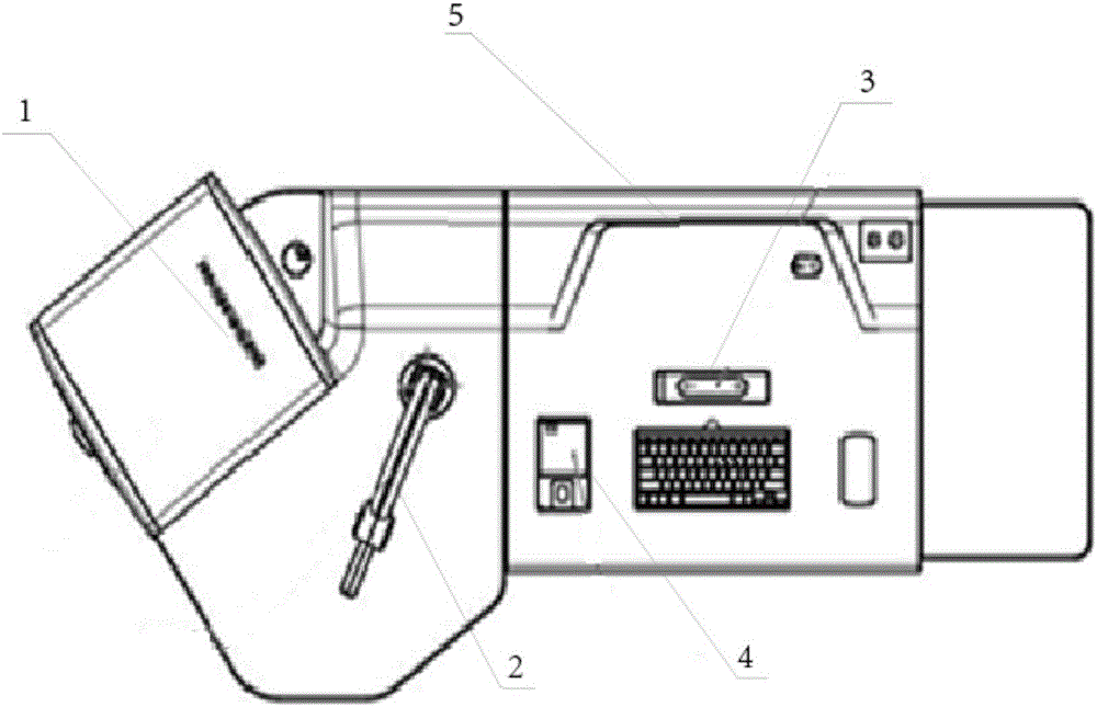 Traditional Chinese medical four-diagnostic detector and detection method