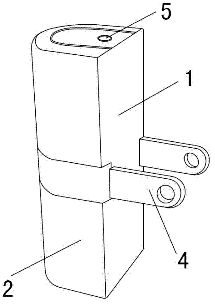 External connecting device for charger