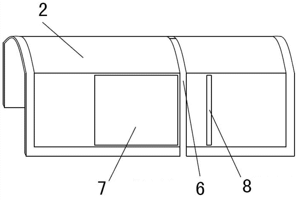 External connecting device for charger