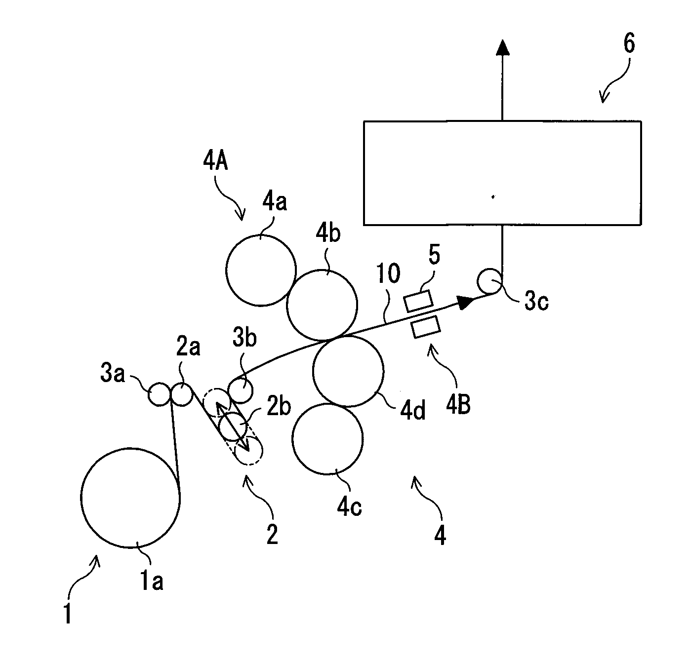 Printing method by offset printing press and offset printing press