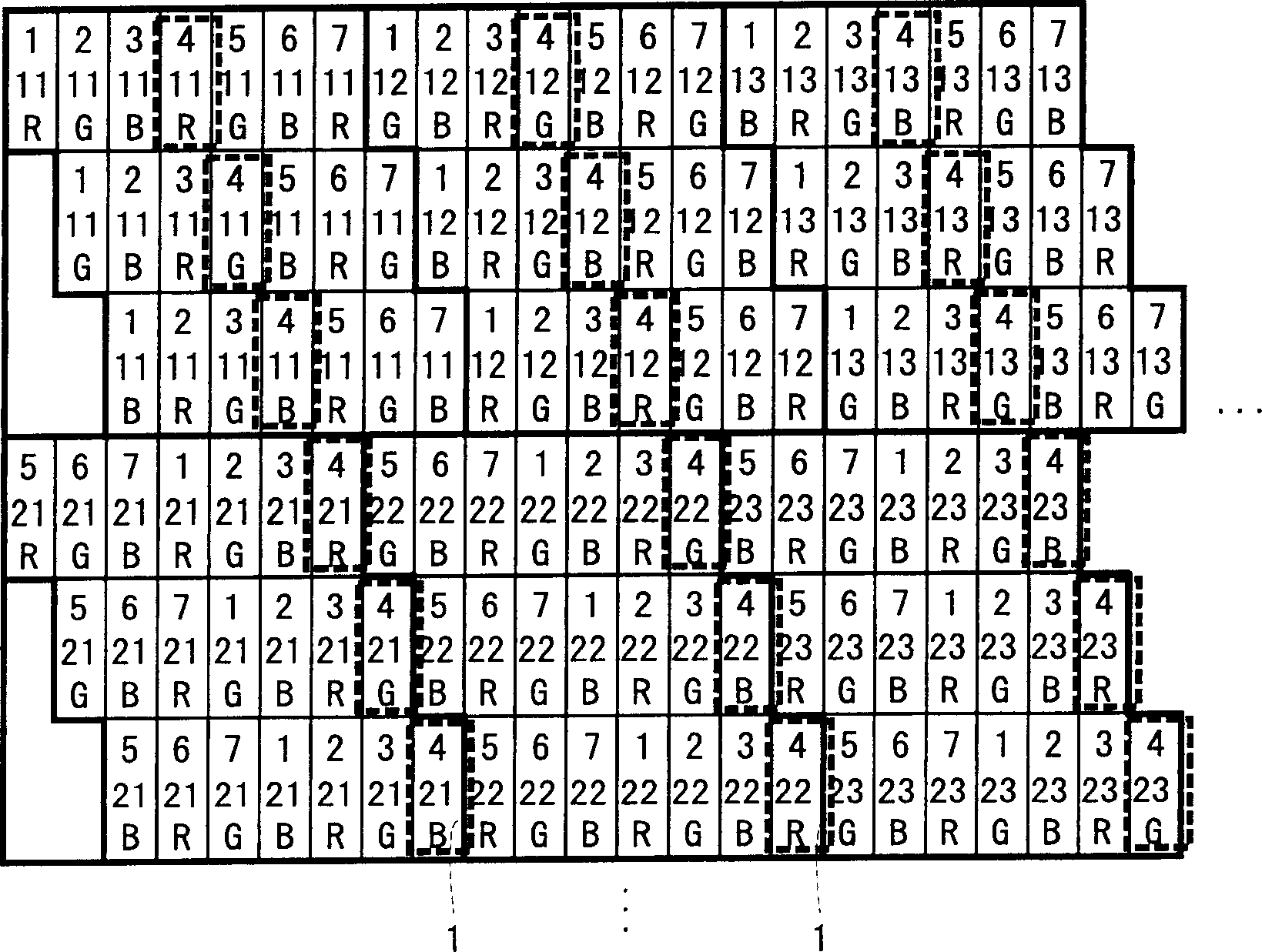 Three-dimensional video processing method and three-dimensional video display