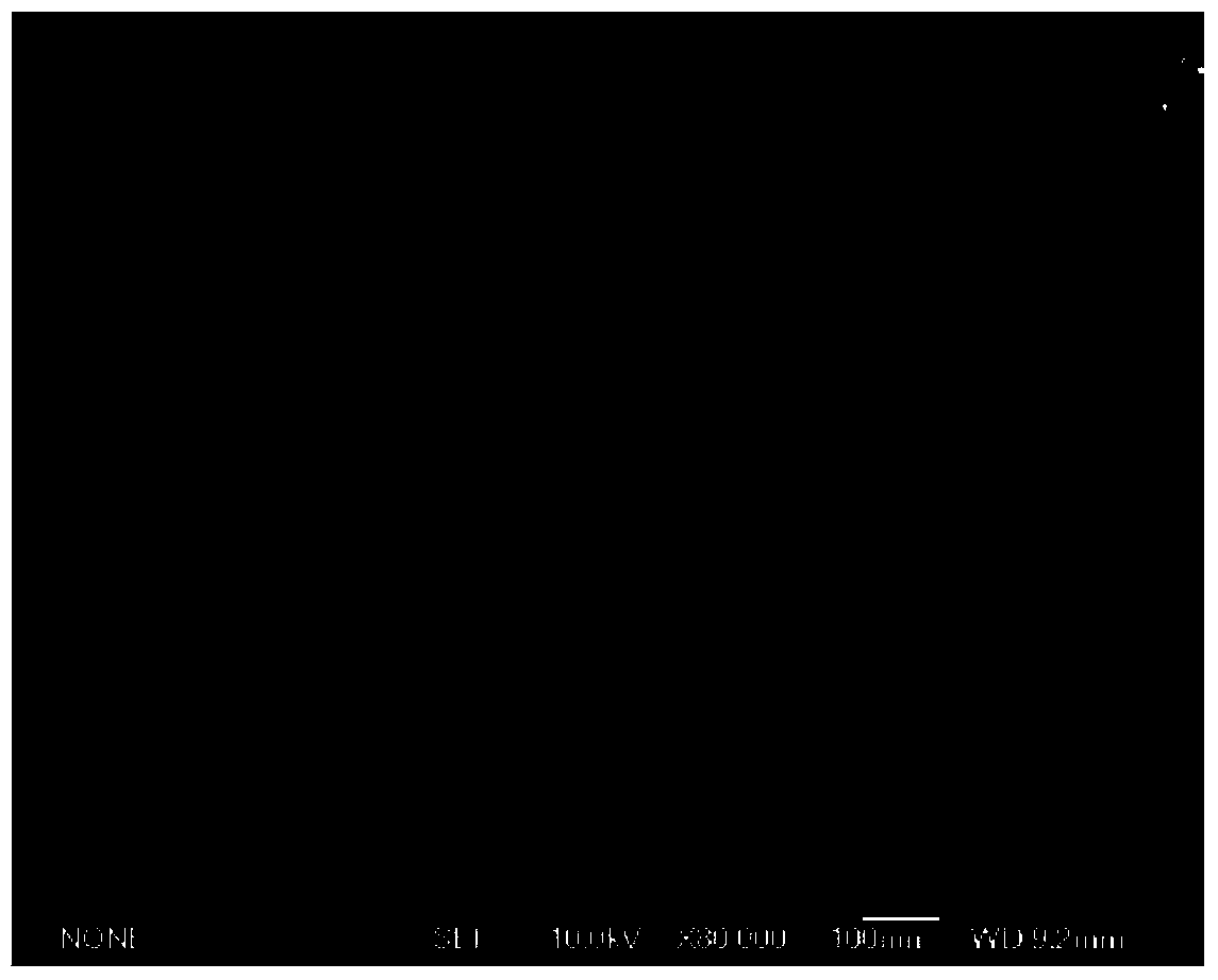 Method for preparing rare-earth magnetic ferrite through in-situ polymerization cracking process