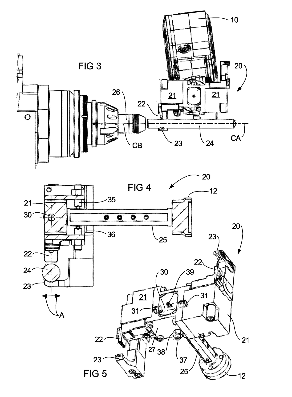 Tool gripper arrangement