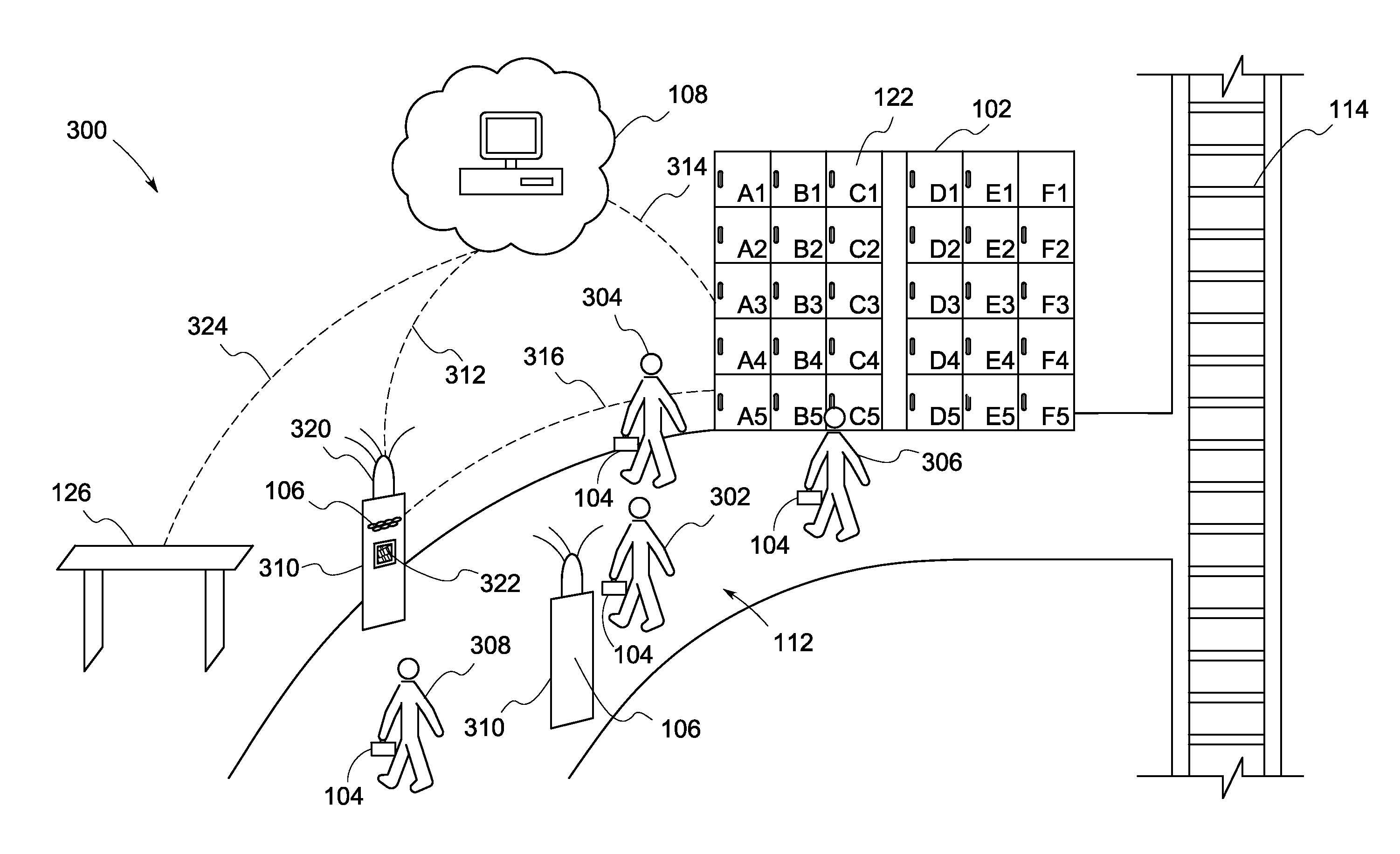 Locker system and method