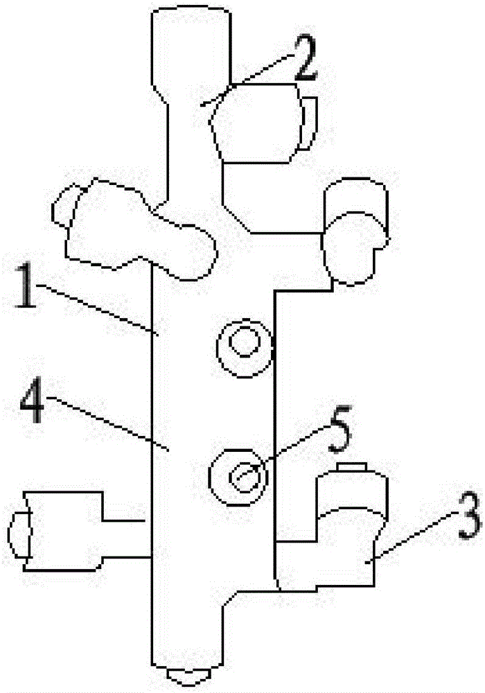 Multipurpose vehicle pipe set quick insertion joint