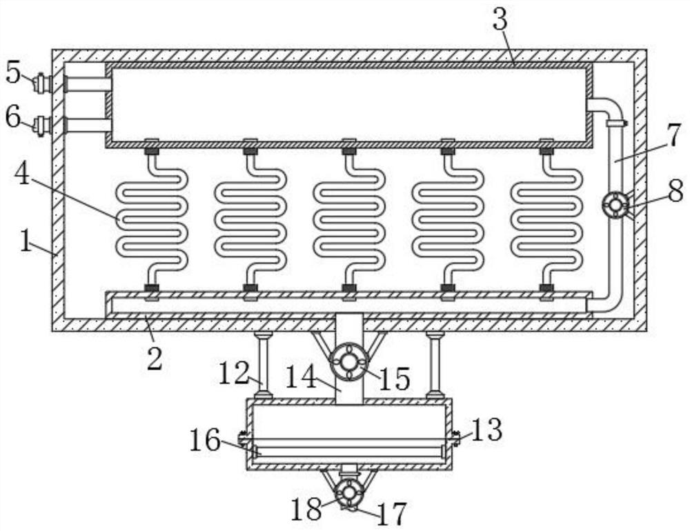 Water control type efficient energy-saving water conditioner for insect breeding and using method thereof