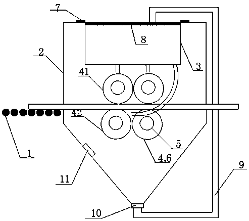 Plate painting apparatus