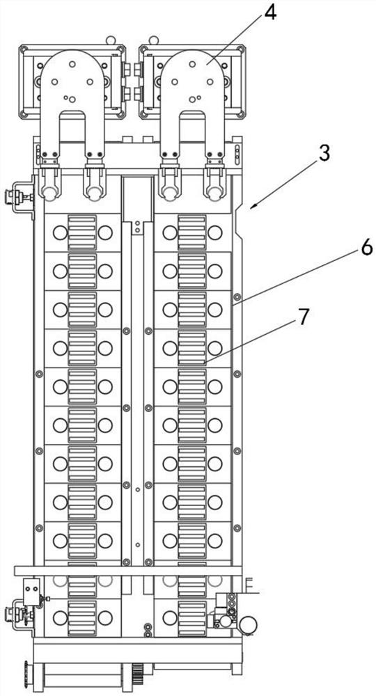 A diversion mechanism for semiconductor packaging equipment and its working method