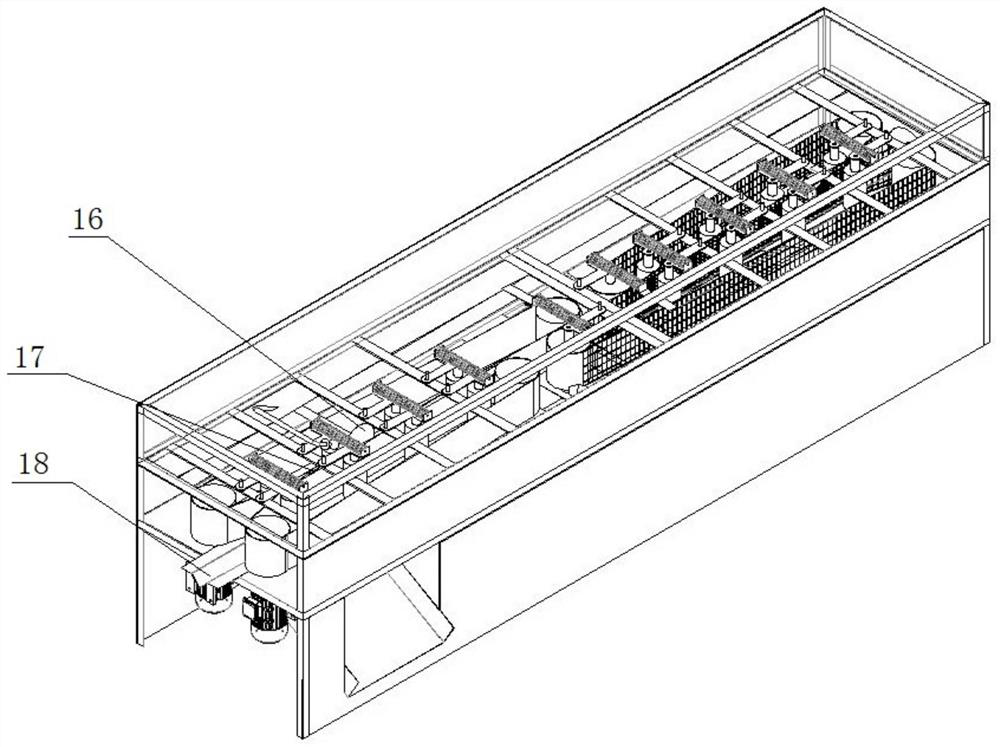 An all-in-one machine for fish descaling and flaking