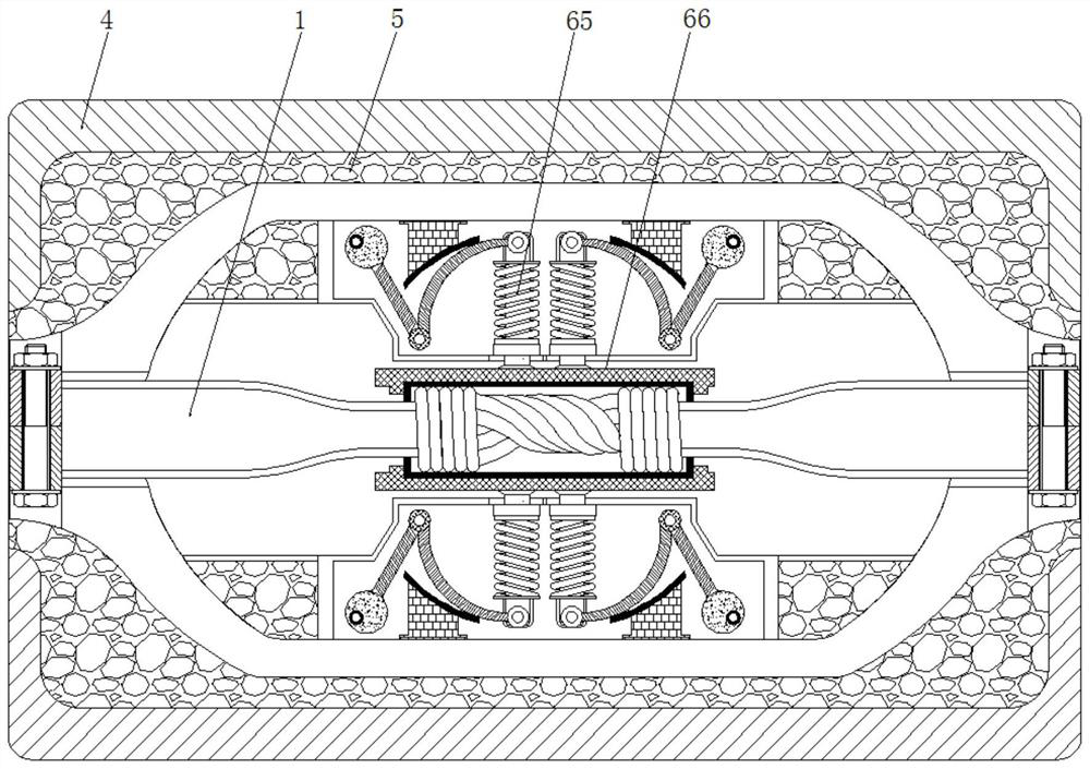 Intelligent manufacturing communication cable junction box with good protection effect