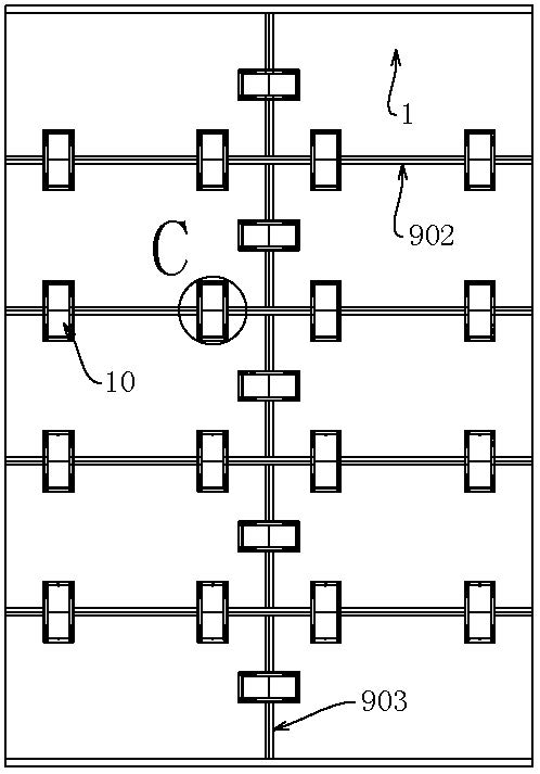 Energy-saving heat-preservation structure of building wall