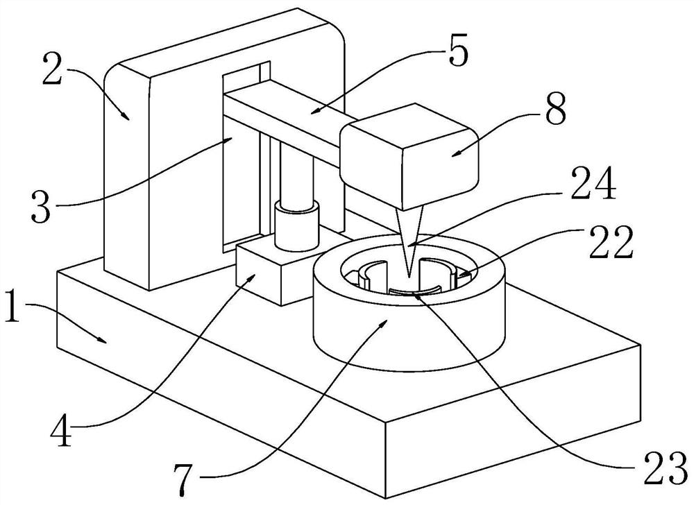 Numerical control ultrasonic drilling machine tool