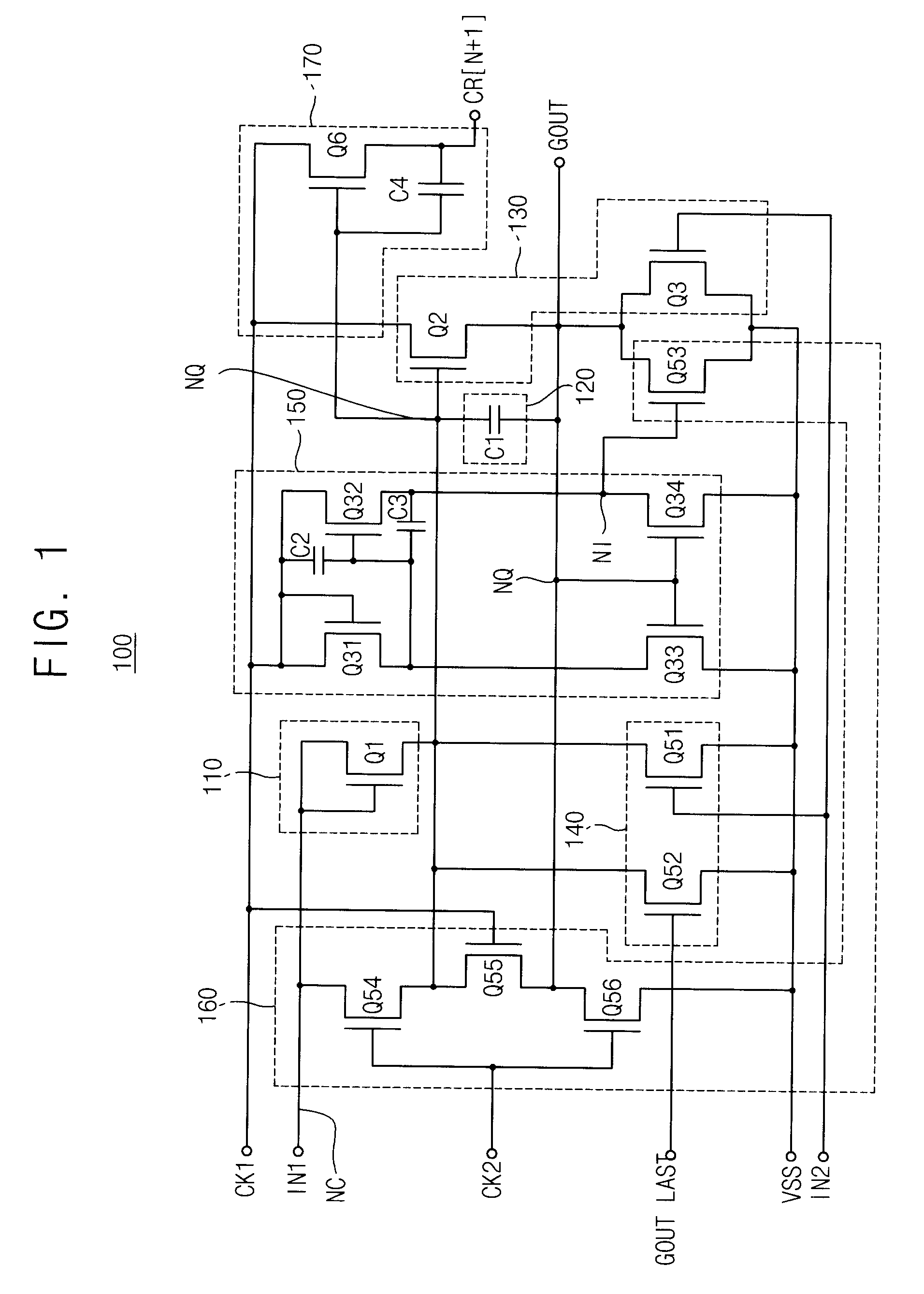 Method of driving a gate line, gate drive circuit and display apparatus having the gate drive circuit