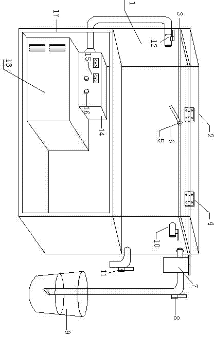 Cutting processing method and device for promoting woody plant cutting seedling survival rate