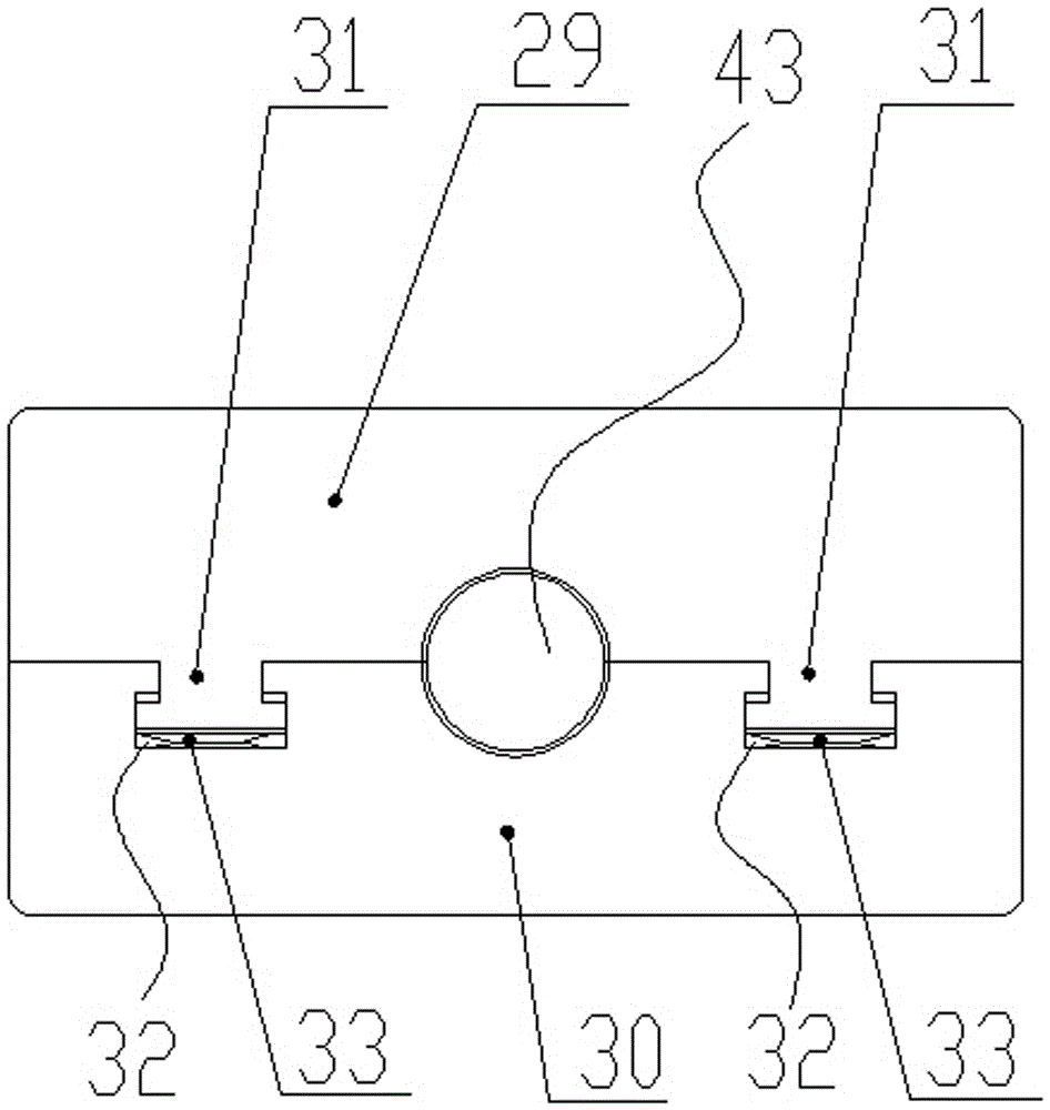 A two-way load-bearing heavy-duty guide rail pair