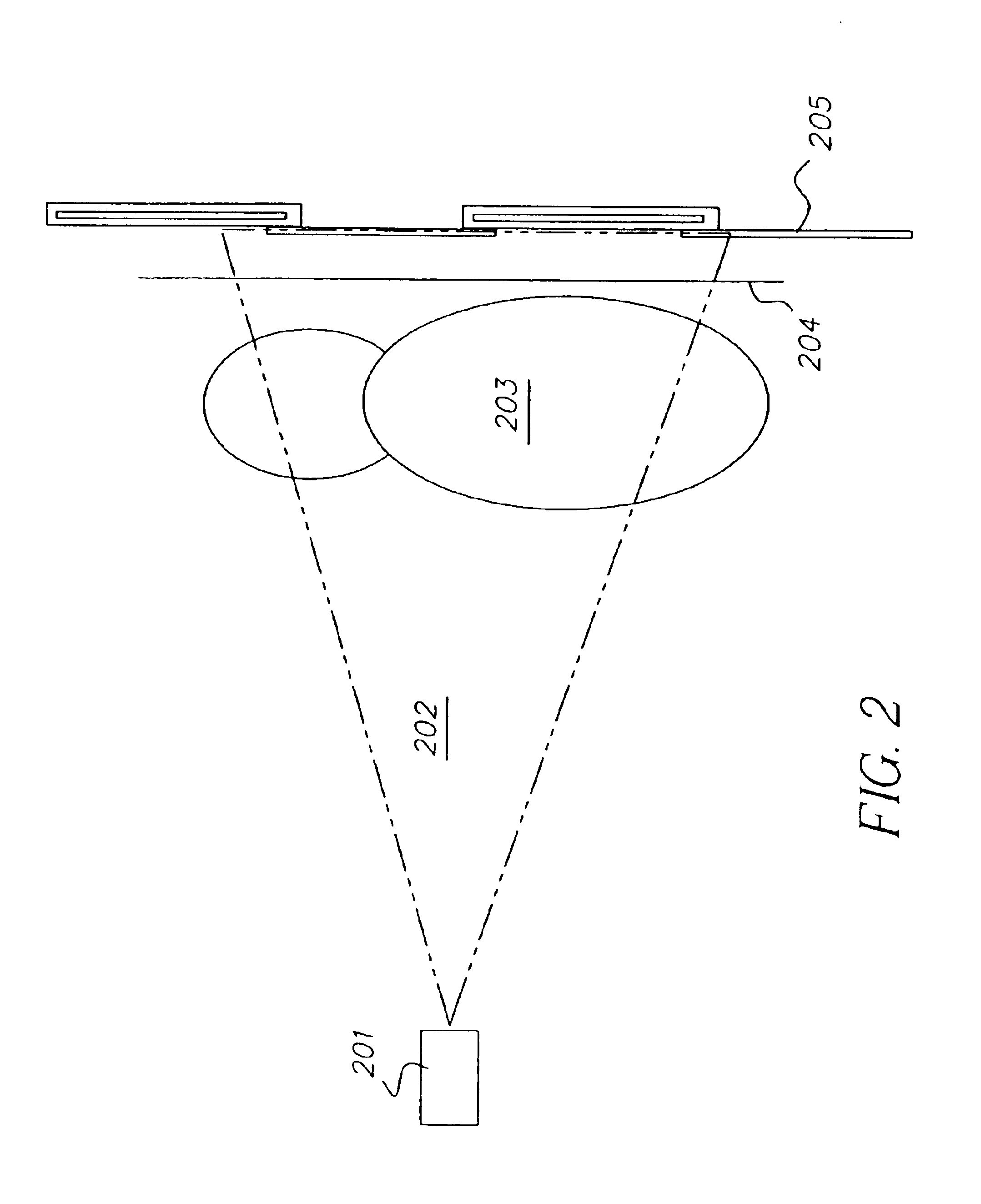 Method for stitching partial radiation images to reconstruct a full image