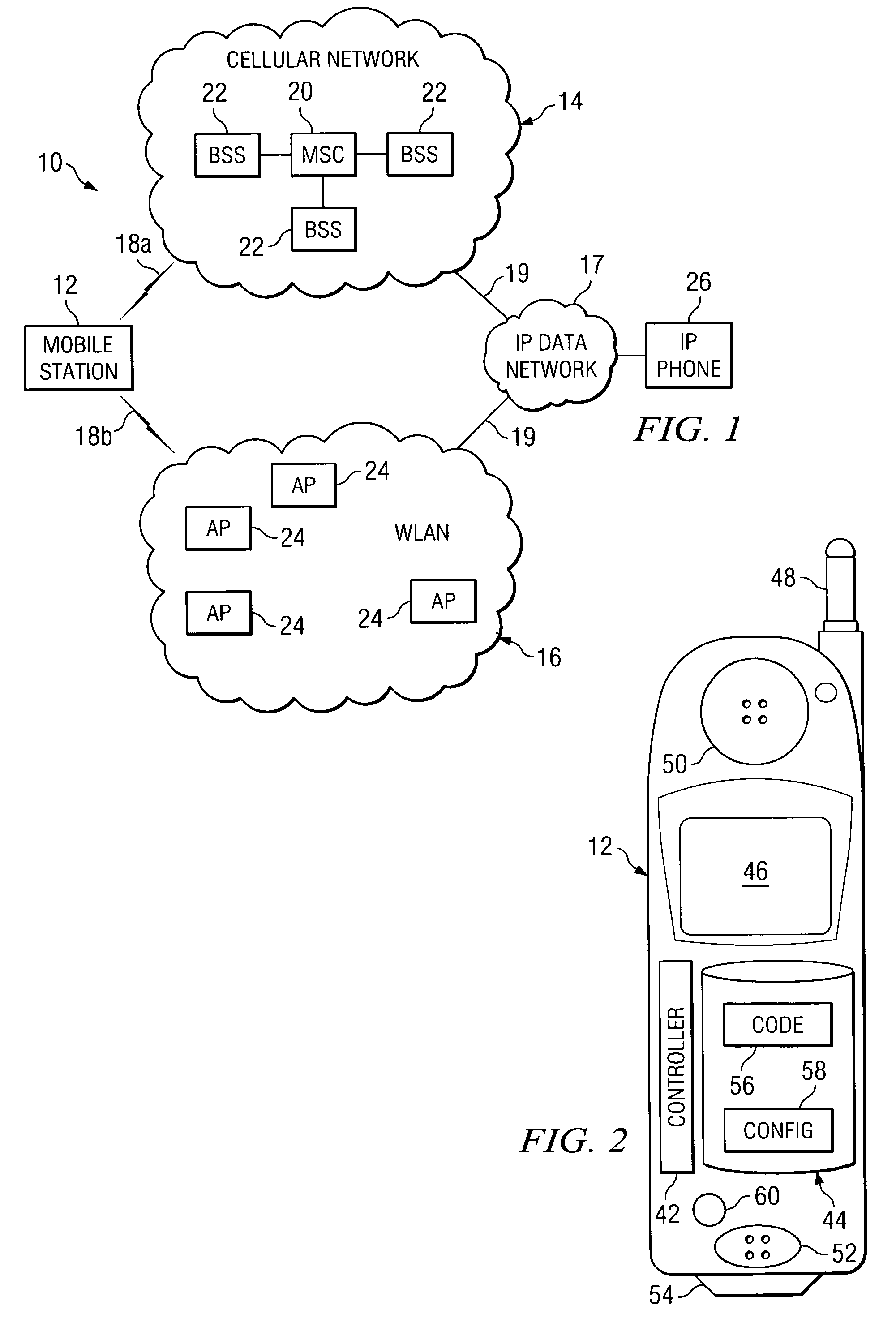 Method and system for triggering handoff of a call between networks