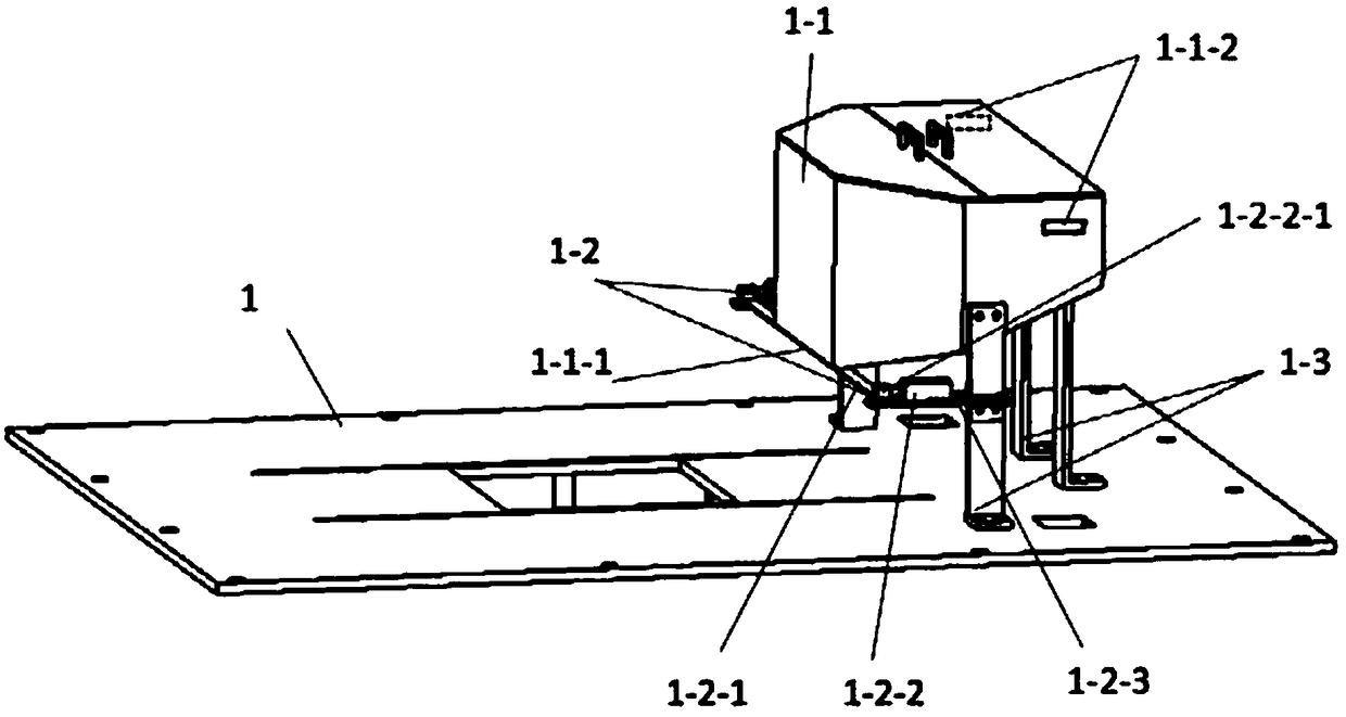 Powder laying device for electron beam titanium alloy powder fusion forming