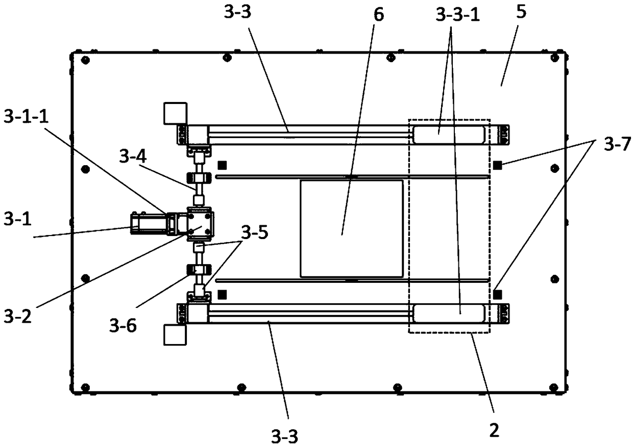 Powder laying device for electron beam titanium alloy powder fusion forming