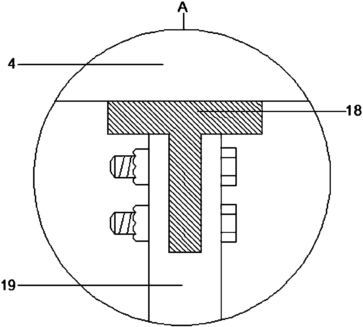 Product art design photocopy bench having scaling function