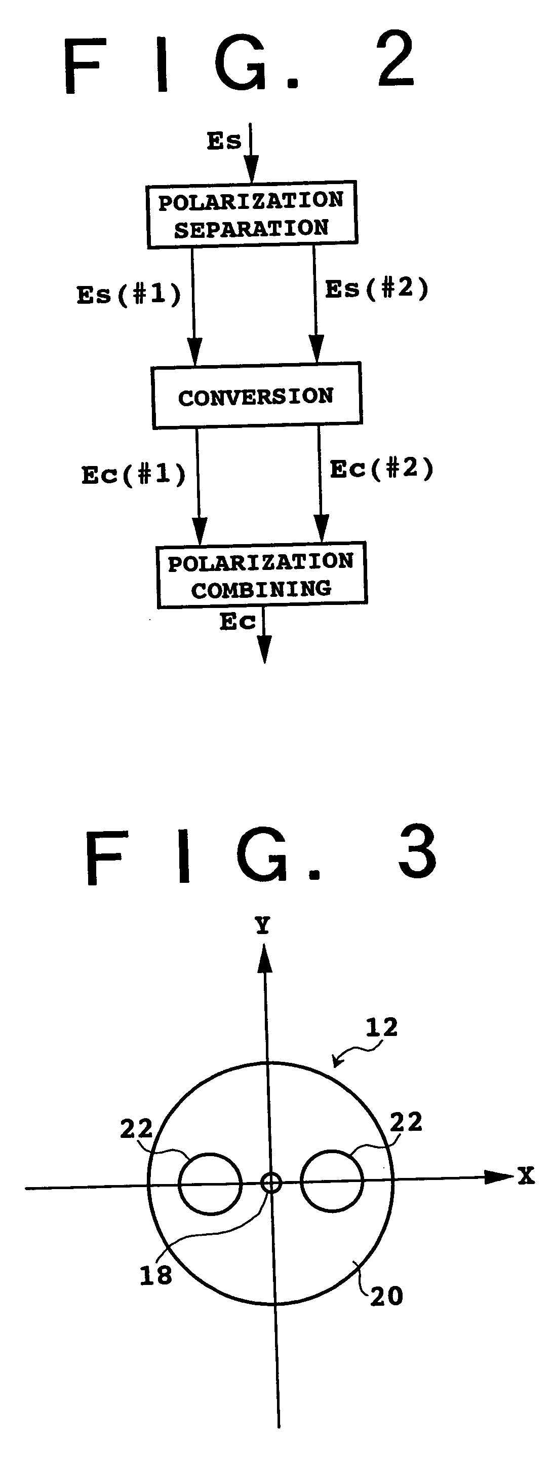 Device and system for phase conjugate conversion and wavelength conversion