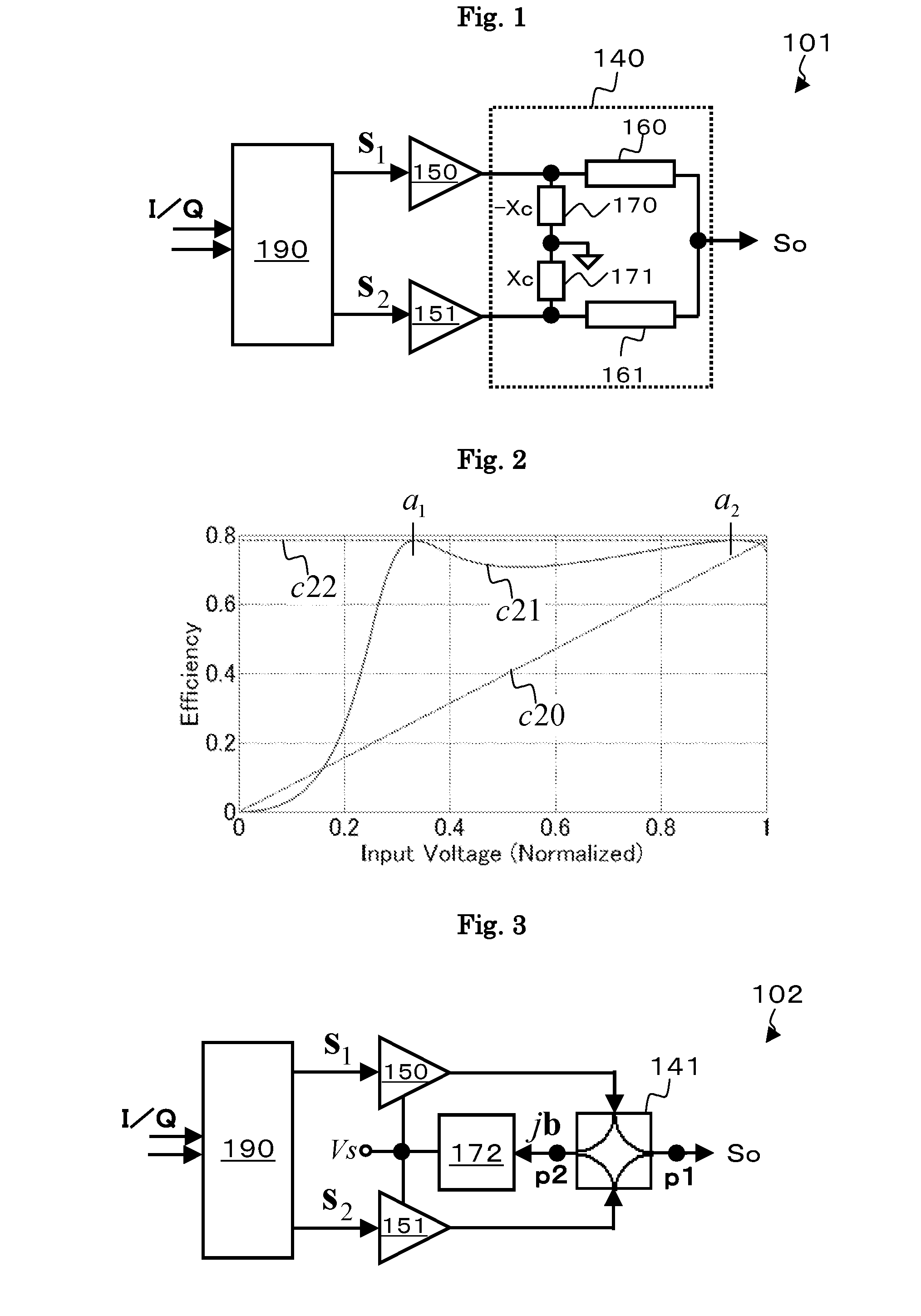 Linear Composite Transmitter Utilizing Composite Power Amplification