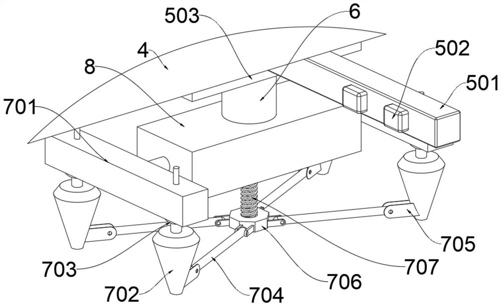 Parallel robot capable of being dragged in small range for teaching