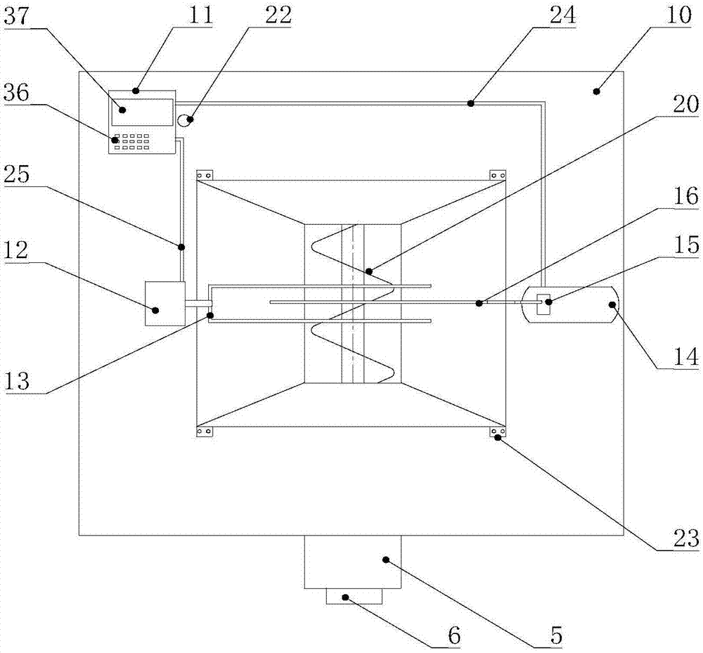 Ultrasonic root system cleaning machine and working method thereof