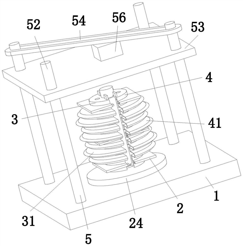 Epoxy resin electric power insulator casting molding method