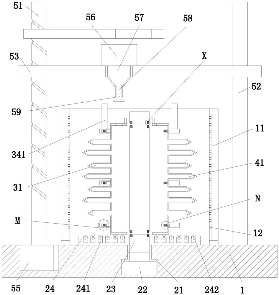 Epoxy resin electric power insulator casting molding method